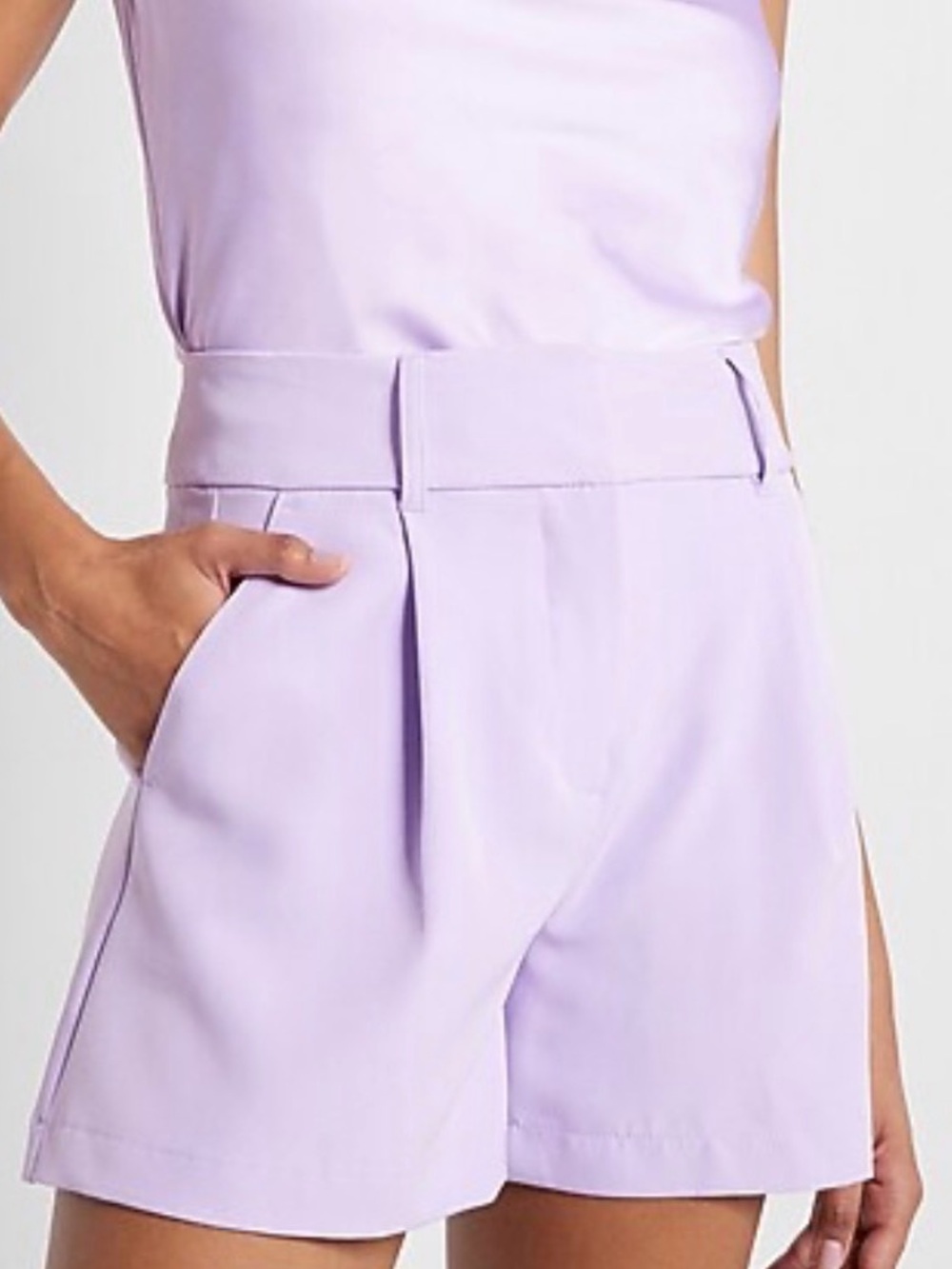 Lavender Women's Tailored Shorts